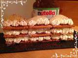 Mille feuilles express poires Nutella