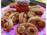 Palmiers à la confiture de lait