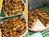 Quiche butternut & Roquefort