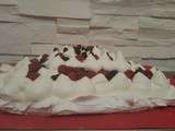 Pavlova aux fruits rouges