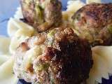 Boulettes de viande Moelleuses aux épinards