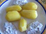 Pommes de terre au fromage blanc