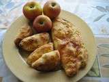 Chaussons aux pommes caramélisées avec pâte feuilletée maison