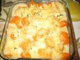 Gratin chou-fleur et butternut