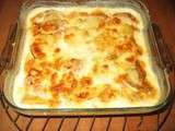 Gratin Pomme de terre et Choux Fleurs