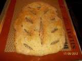 On commence par la fougasse