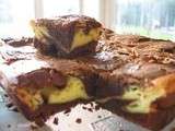 Quand un brownie rencontre un cheese-cake