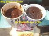 Tour rapide # 121 : Mug cakes au chocolat