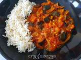 Curry d'aubergines