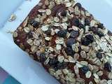 Cake au muesli bio et aux abricots sec #healthy