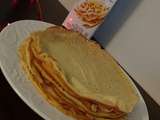 Crêpes au lait d'avoine et à la levure chimique #Chandeleur