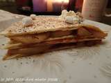 Gallettes de blé chocolat-poire façon mille feuilles #cocooning #hygge