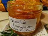 Marmelade d'orange au romarin