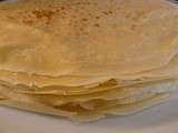 Crêpes Sucrés à la bière et au rhum