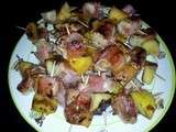 Mini brochettes de filet mignon