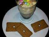 Mousse pralinoise croquante aux speculoos