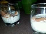 Verrine au saumon et crème à la ciboulette