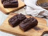 Banana bread choco noisette