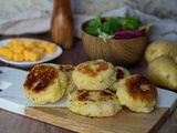 Croquettes de pommes de terre au cheddar