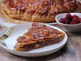 Galette chocolat blanc framboises