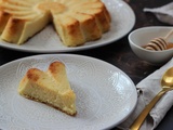 Gâteau de semoule au miel et la fleur d'oranger