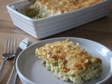 Gratin de crozets poireaux beaufort