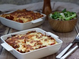 Gratin de pommes de terre a la bolognaise