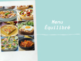 Menu equilibre special rentree