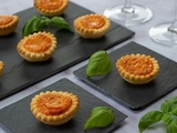 Mini tartelettes pesto rosso