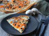 Pizza poulet butternut champignons