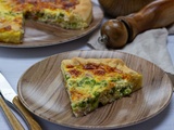 Quiche petits pois pancetta