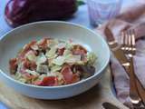 Risotto aubergines jambon cru avec ou sans cookeo