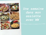 Semaine dans mon assiette avec ww special ete