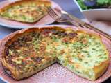 Tarte légère petits pois feta