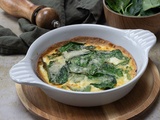 Torti quiche epinards cottage cheese