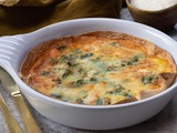 Torti quiche saumon épinards