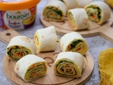 Wraps aperitifs veggie