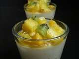 Mousse aux fruits exotiques