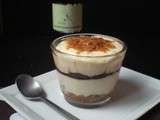 Tiramisu chocolat, rhum et fleur d’oranger