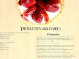 Tartelettes aux fraises