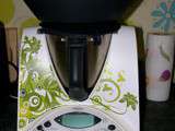 De retour.... et nouveau look pour Maurice (mon thermomix)