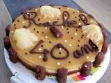 Entremet poire chocolat