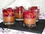 Mousse au chocolat aux cerises