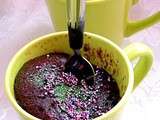 Mug cake au chocolat