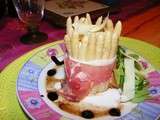 Quelques recettes a base d'asperges