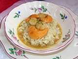 Risotto au noilly prat et saint jacques