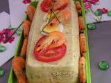 Terrine de lotte au crabe, point de curry