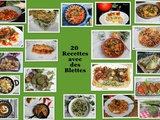 20 recettes avec des blettes