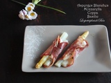 Asperges poêlées coppa et mozzarella