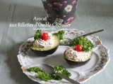 Avocat aux rillettes d'omble chevalier